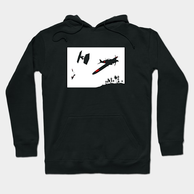 Imperial Dogfight Hoodie by EightiesBeast